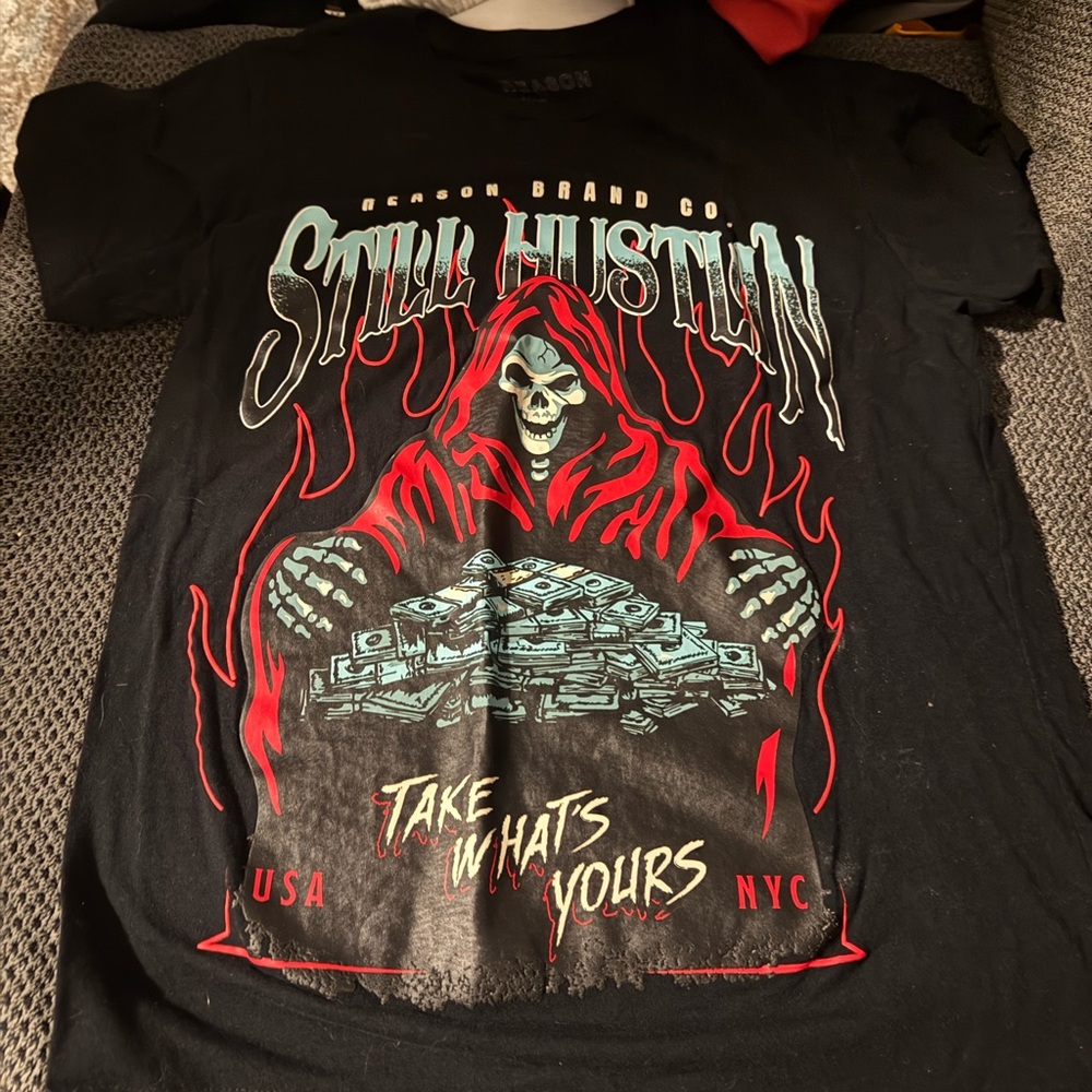 Black Graphic T-Shirt